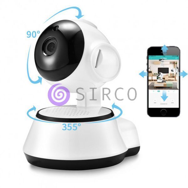 Поворотна Відеокамера Wi-Fi Q6 Smart NET camera c двома антенами V380 11k05p026 фото