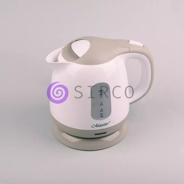 Чайник електричний Maestro MR-012 1,0л Бежевий (235) 10k06p003 фото