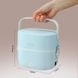 Електричний ланч-бокс для їжі з підігрівом на 2 відділення Electric Lunch Box LY-800 1л (205) 10k09p784 фото 2