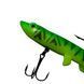 Рыбацкая силиконовая многоразовая приманка для рыбы Jaixing Soft Lures 15.2g, 10см, 3шт, цвет 007 02k04p282v5 фото 3