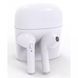 Беспроводные блютуз наушники i7S TWS с зарядным кейсом гарнитура Белые 11k01p010 фото 3