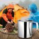 Кружка туристическая из нержавеющей стали 9см steel mug 9 cm/959 02k03p056v1 фото 1