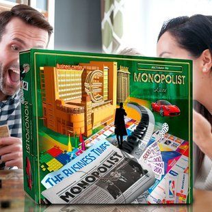 Детская развивающая настольная игра монополия "Монополист" (IGR24) 03k02p002 фото