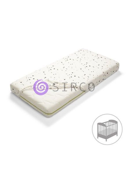 Детская бамбуковая простынь для детской кровати BabyOno 60 x 120 см "Звездочки" (749/02) (SB) 03k17p278v1 фото