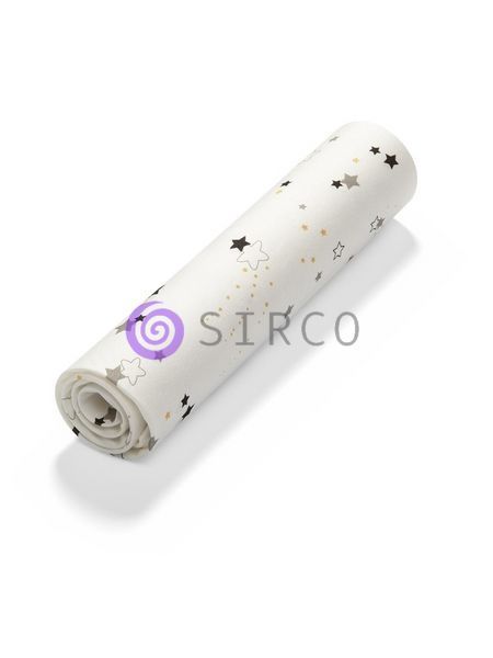 Детская бамбуковая простынь для детской кровати BabyOno 60 x 120 см "Звездочки" (749/02) (SB) 03k17p278v1 фото