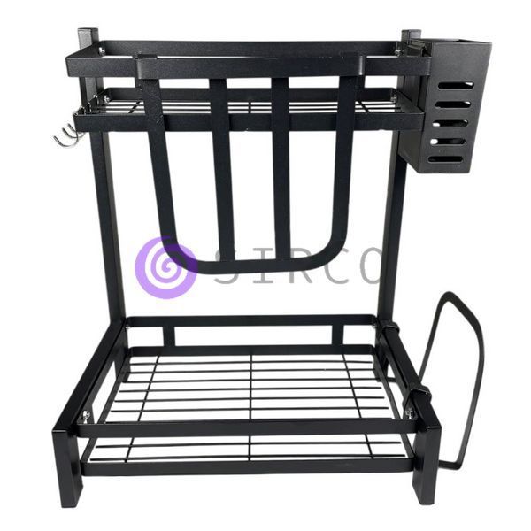 Сушка для посуду Kitchen Rack стильний дизайн 39х32х21 см метал (AMN) 10k10p425 фото