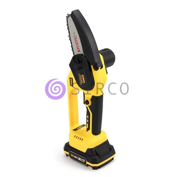 Аккумуляторная мини-пила DeWalt DCM160N (24V, 4Аh) АКБ веткорез, 2 аккумулятора, в кейсе 09k08p045 фото