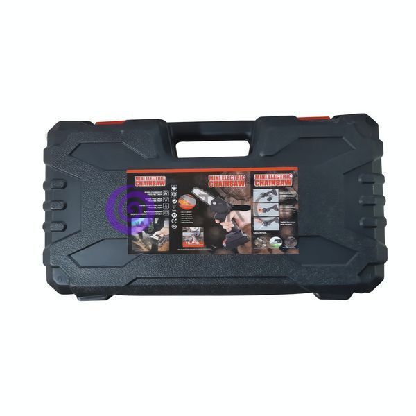 Аккумуляторная цепная мини электропила Supretto в чемодане 24V 2 аккумулятора в комплекте (АН) 09k01p146v2 фото