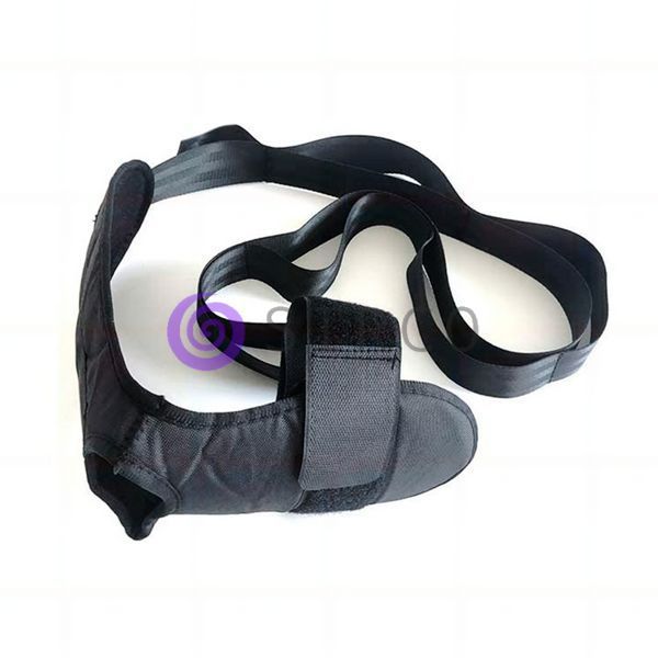 Пояс для йоги (Ремень с петлями для растяжки) yoga stretch strap band 3990/212) 02k07p007 фото
