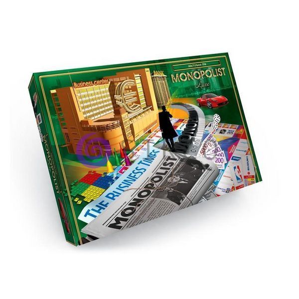 Детская развивающая настольная игра монополия "Монополист" (IGR24) 03k02p002 фото