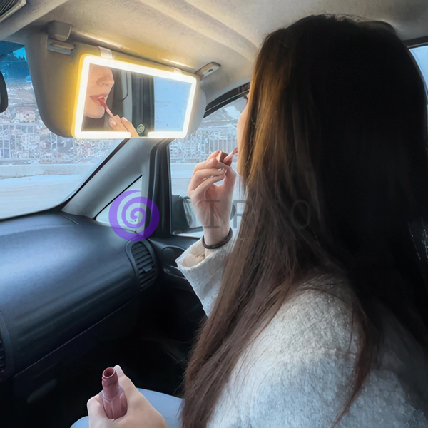 Автомобільне дзеркало заднього виду з підсвіткою в машину на козирок (JM/7596) 04k03p281 фото