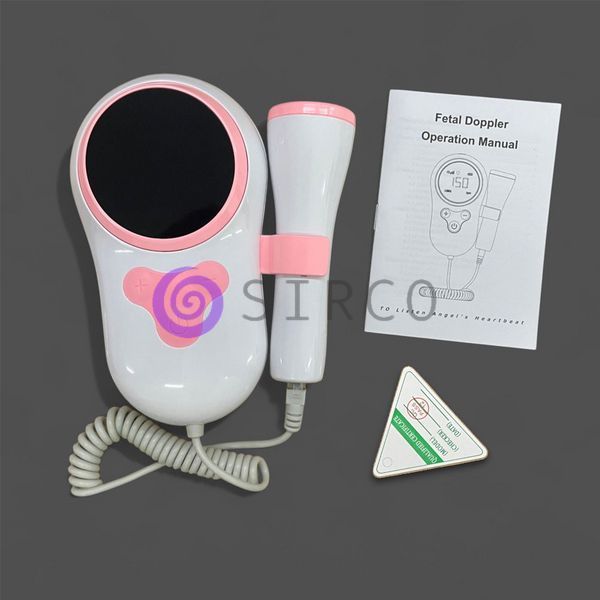 Ультразвуковой фетальный доплер Fetal Doppler YSL-T505-Pink/Доплер для беременных/Доплер с дисплеем (205) 06k02p021v1 фото