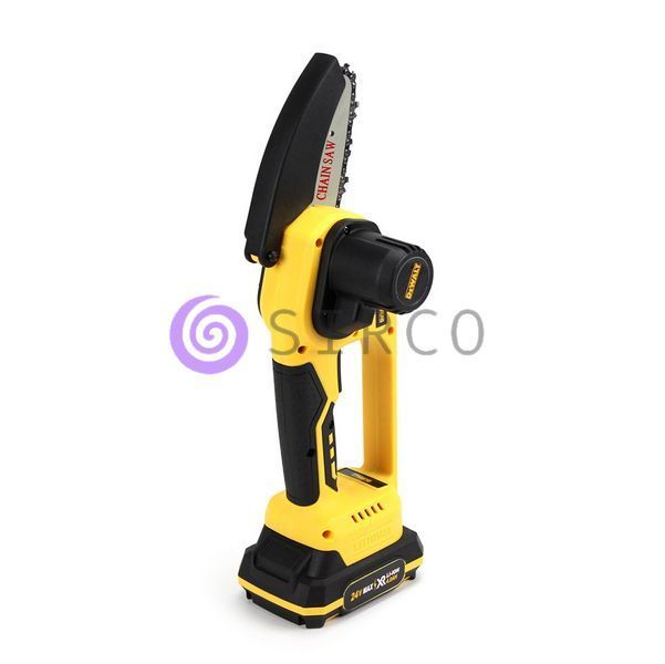 Аккумуляторная мини-пила DeWalt DCM160N (24V, 4Аh) АКБ веткорез, 2 аккумулятора, в кейсе 09k08p045 фото