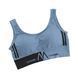 Бюстгальтер спортивний Shoulder Sports Suit NO , Жіночий зручний спортивний топ S Блакитний/626 02k07p006 фото 2
