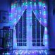 Новорічна гірлянда Xmas Водоспад прозорий провід 240 Led діодів (на коробці 400) 2 * 2м Мультик 12k01p064 фото 3