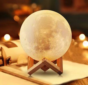 Лампа Луна 3D Moon Lamp настольный светильник луна Magic 3D Moon Light (V-212) 01k09p066v1 фото