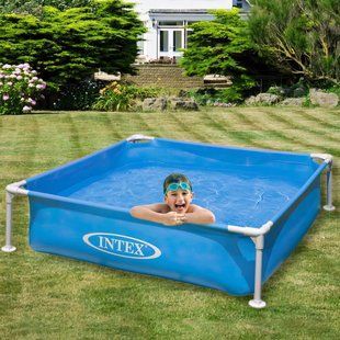 Басейн каркасный 57173 INTEX Mini Frame Pool 337 л,122x122x30 см/LM 02k12p028v7 фото