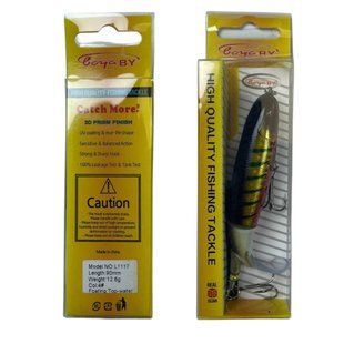 Приманка для лову хижої риби, воблер boya BY High Quality L1117 / 90mm / 12,6g / color #4 (988) 02k04p311v2 фото