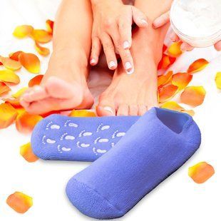 Носочки Спа Spa gel фиолетовые (862)/204 07k02p003v1 фото