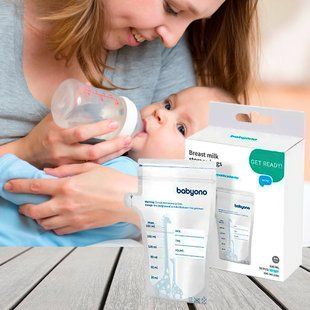 Пакети для зберігання грудного молока 180мл. (30 шт)/"BabyOno"/1084/SB 03k17p448 фото