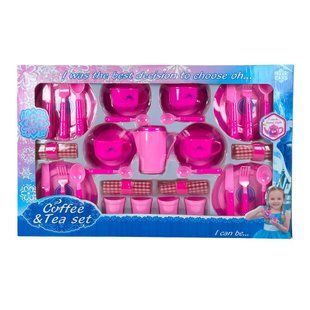Детский набор игрушек кухонный набор для чаепития Coffe and Tea Set CM17661 (AHMD) 03k09p182 фото