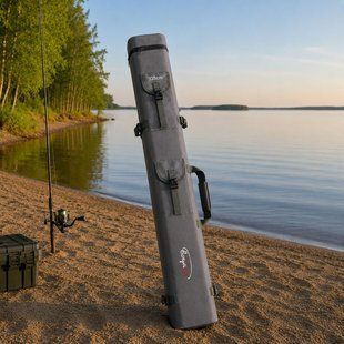 Тубус для вудилищ Boya By SP Rod Bag 135 см жорсткий чохол Double Tube для риболовлі, Сірий (988) 02k04p524v1 фото