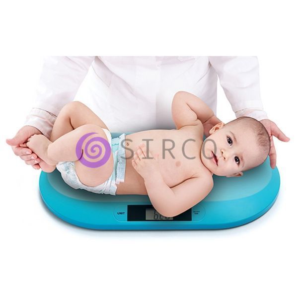 Дитячі електронні ваги для новонароджених до 20 кг Babyono Блакитні (612/01) (SB) 03k17p248v1 фото