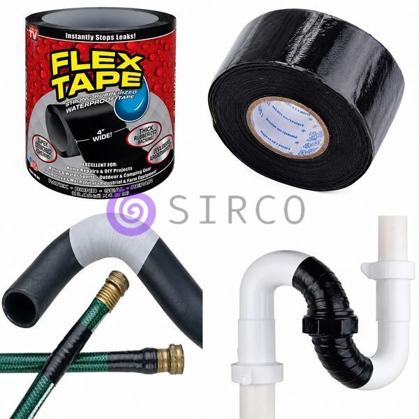 Самоклеюча герметизуюча стрічка Flex Tape nanotape AND XL-891 10 см для швидкого ремонту та усунення протікань (X05/950) 09k01p314 фото
