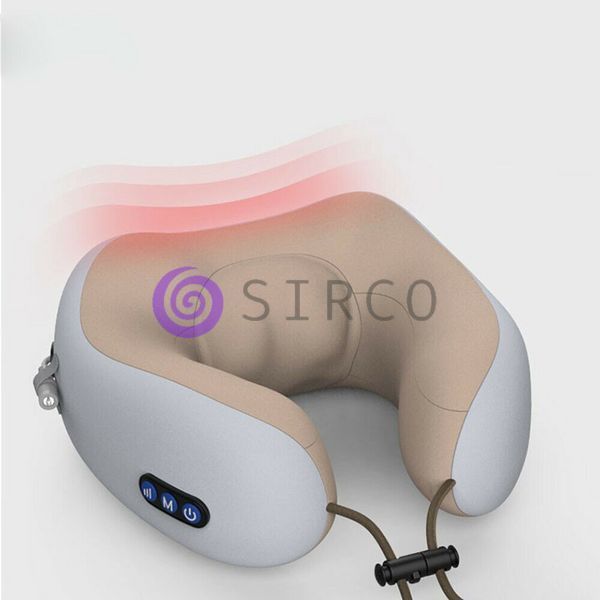 Массажная подушка для шеи с вибромассажем U-shaped Massage Pillow 3 функции 06k03p024v2 фото