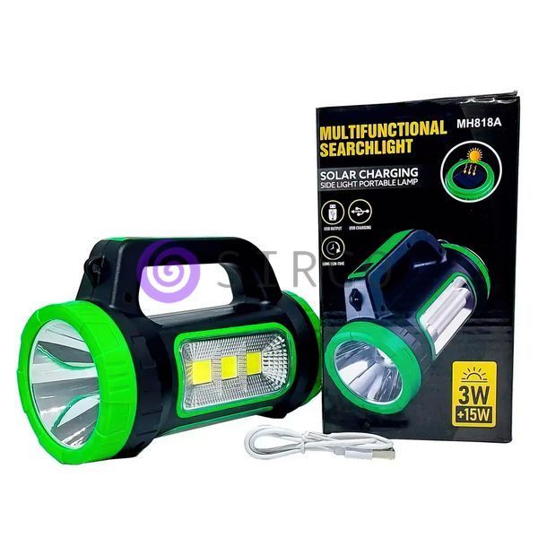 Ліхтар світлодіодний акумуляторний multifunctional searchlight MH818A 02k11p059 фото