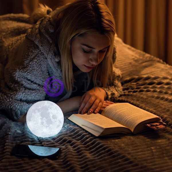 Лампа Луна 3D Moon Lamp настольный светильник луна Magic 3D Moon Light (V-212) 01k09p066v1 фото