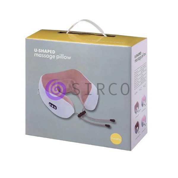 Массажная подушка для шеи с вибромассажем U-shaped Massage Pillow 3 функции 06k03p024v2 фото