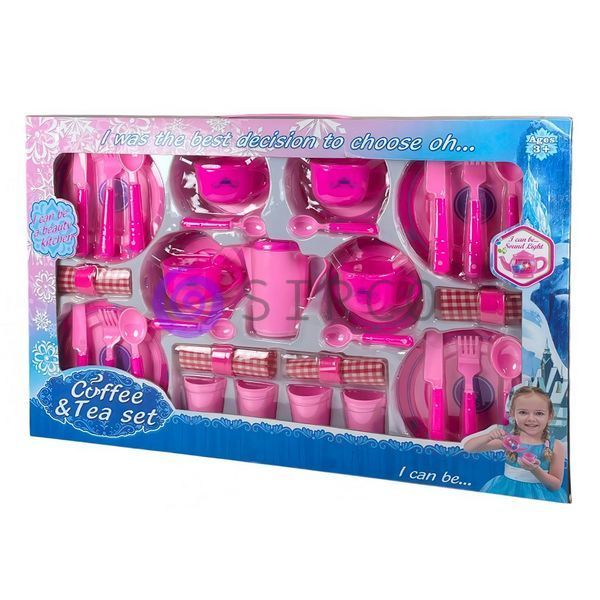 Дитячий набір іграшок кухонний набір для чаювання Coffe and Tea Set CM17661 (AHMD) 03k09p182 фото