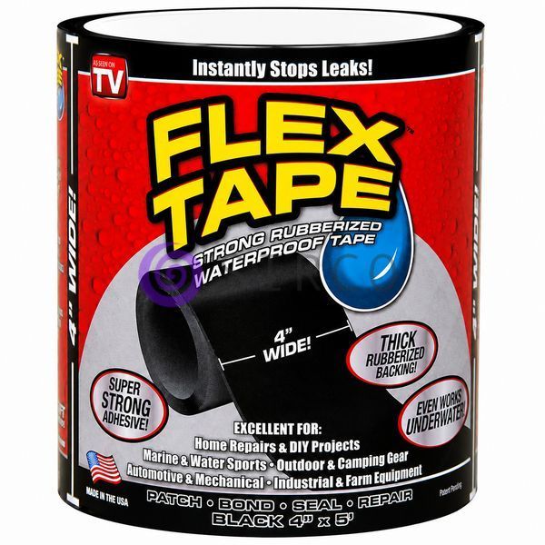 Самоклеюча герметизуюча стрічка Flex Tape nanotape AND XL-891 10 см для швидкого ремонту та усунення протікань (X05/950) 09k01p314 фото