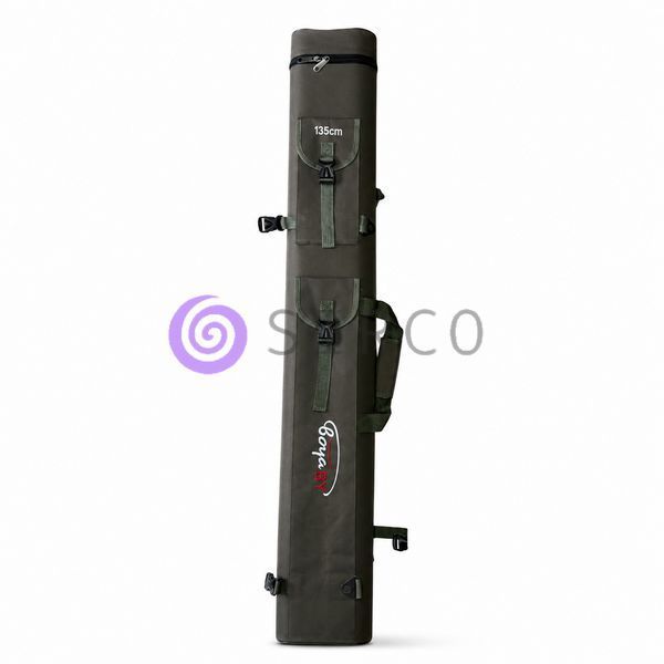 Тубус для вудилищ Boya By SP Rod Bag 135 см жорсткий чохол Double Tube для риболовлі, Сірий (988) 02k04p524v1 фото