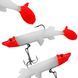 Рыбацкая силиконовая многоразовая приманка для рыбы Jaixing Soft Lures 22.3g, 12см, 3 шт, цвет 318 02k04p282v6 фото 1