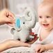 Дитяча м'яка підвісна іграшка зі звуком "Слон Ітан" BabyOno (1418) (SB) 03k17p302 фото 1