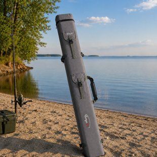 Тубус для вудилищ Boya By SP Rod Bag 150 см жорсткий чохол Double Tube для риболовлі, Сірий (988) 02k04p524v2 фото
