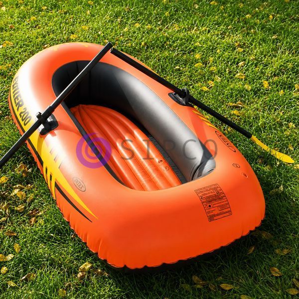 Човен надувний 2-місний  з ручним насосом і веслами 211х117 см Intex Explorer 300 Set 58332 (АТ) 02k04p591 фото
