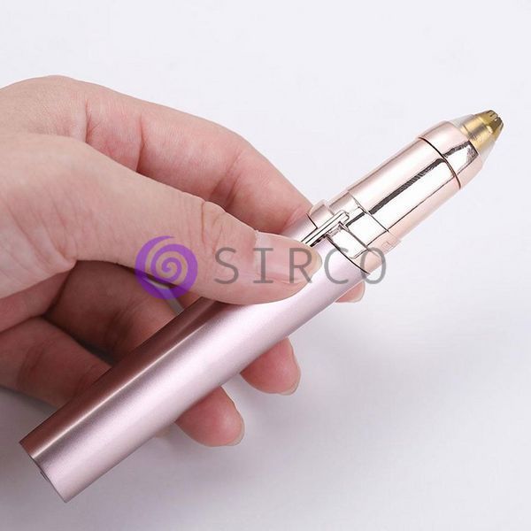 Женский триммер для бровей Finishing Touch Flawless Brows подсветка, питание от батарейки, Серый (YAB) 07k02p007v3 фото
