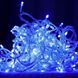 Новогодняя гирлянда прозрачный провод XMAS Синий цвет нить 500 LED (32 метра) 12k01p020 фото 2