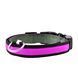 Нашийник для собак, що світиться USB GLOW RING рожевий М/205 05k05p070v6 фото 2