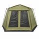Палатка-шатер LANYU LY-1629 для кемпінгу та дачі 430&times;430&times;230 см Oxford 190T PU з москітною сіткою, Хакі (5650) 02k08p033v1 фото 3