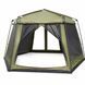 Палатка-шатер LANYU LY-1629 для кемпінгу та дачі 430&times;430&times;230 см Oxford 190T PU з москітною сіткою, Хакі (5650) 02k08p033v1 фото 2