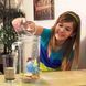 Акваріум з LED підсвічуванням самоочищається акриловий 2 л 25 см My Fun Fish не вимагає чищення та миття (МШ) 05k05p007 фото 1