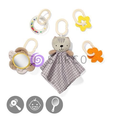 Дитячий килимок з аркою і підвіскою BabyOno "Миле кошеня" 90x52 см (1475) (SB) 03k17p438 фото
