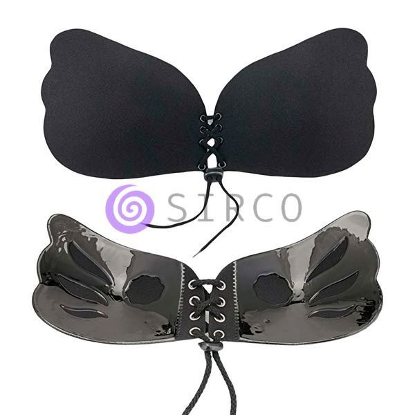 Бюстгальтер-невидимка "Fly bra" з ефектом Push-Up (Чорний, розмір В) 07k01p058v1 фото