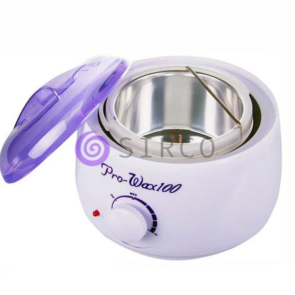 Воскоплав баночный для депиляции, шугаринга, нагреватель воска Pro Wax Белый 07k02p033v1 фото