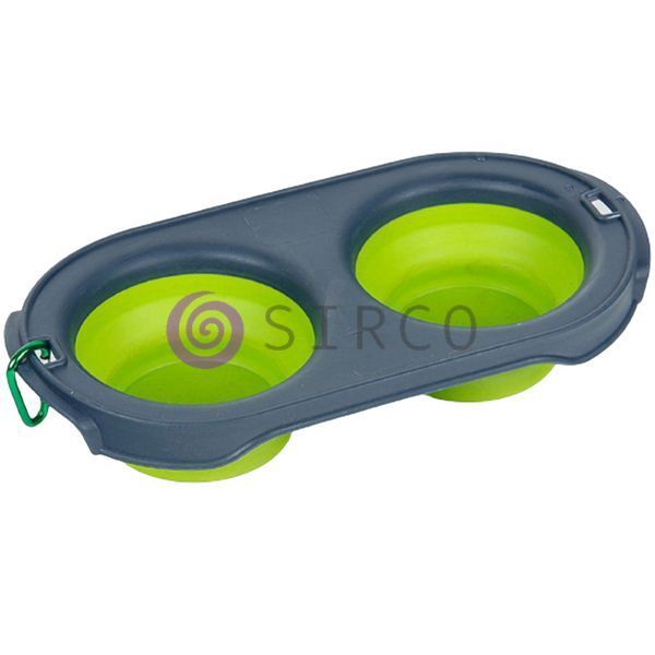 Миска для кормления питомцев DEXAS Collapsible Pet Feeder Зелёная 05k05p027v1 фото