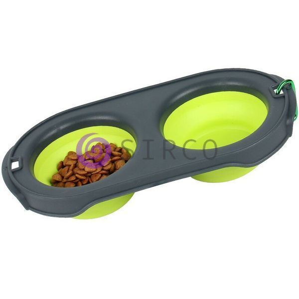Миска для кормления питомцев DEXAS Collapsible Pet Feeder Зелёная 05k05p027v1 фото